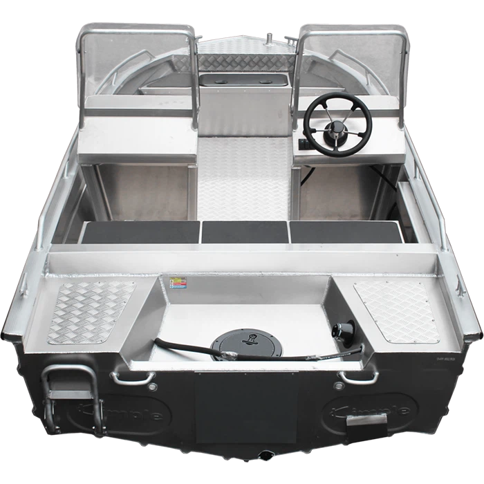 China Customized 15 ft Aluminum V Hull Dual Console Fishing