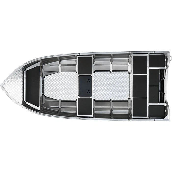 15.7 FT Deep-V Fiberglass Hull PVC/Hypalon/ Orca FRP Rigid Inflatable Rib  Boat Fishing