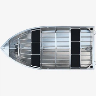11 ft Aluminum Wide Beam Rowing Boat