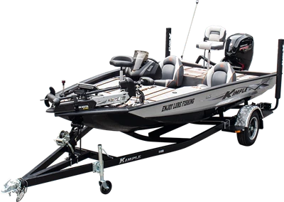 17 Foot Aluminum Side Console Bass Boat