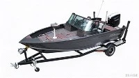 18 Ft Aluminum Bow Rider